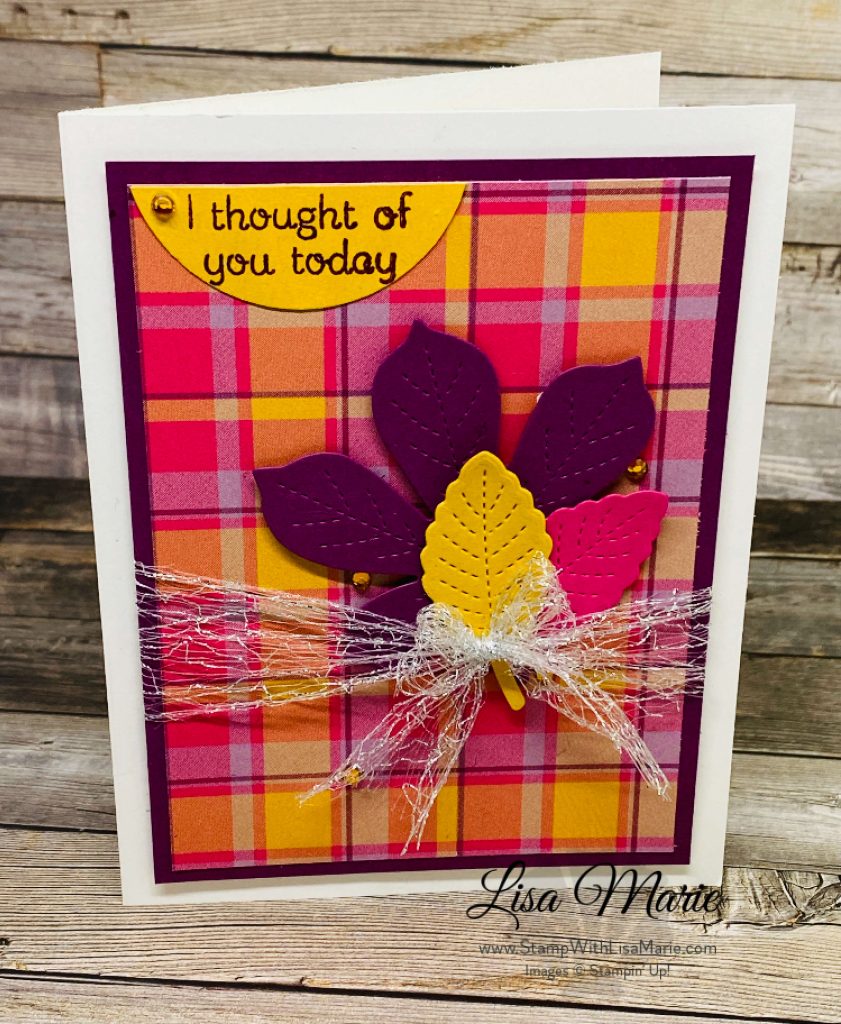 Love of Leaves Fall card 