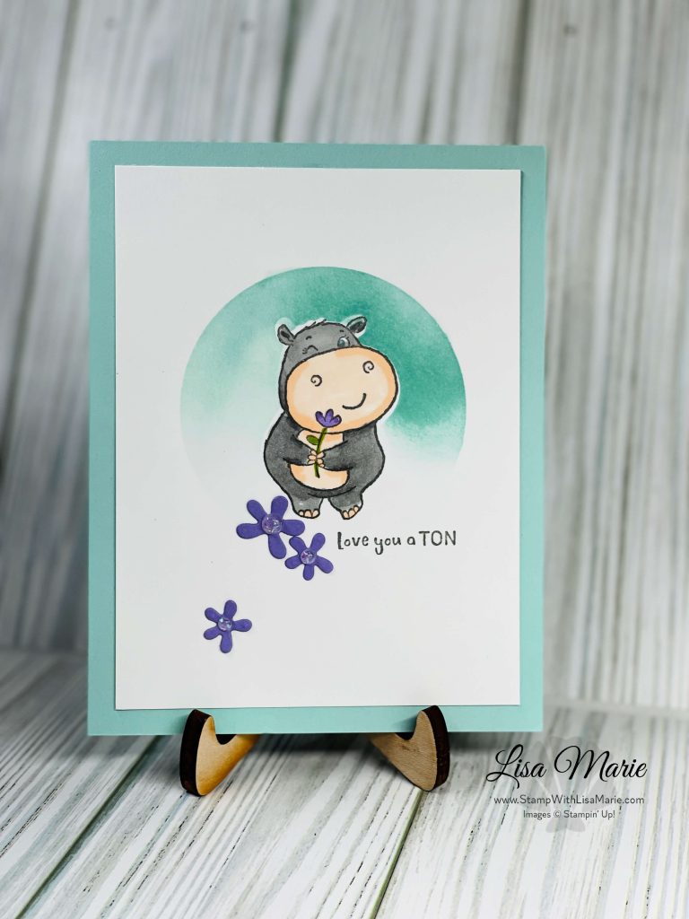 Stampin up hippest hippos