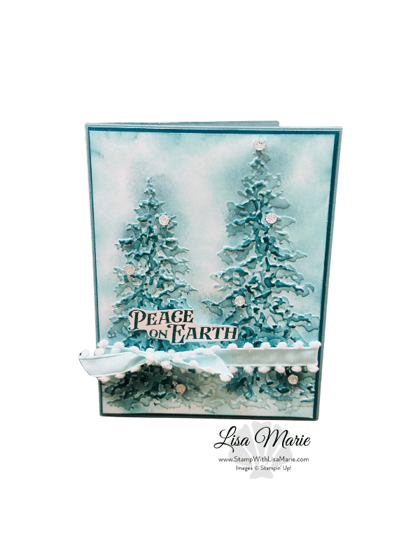 Painted Trees embossing
